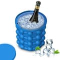 Miniatyrbild 3 av 4: Ice Cube hink - SHOP-STORY - Ice Cube Maker - Livsmedelsklassad silikon - 40 iskuber - 2 i 1