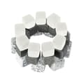 Miniatyrbild 3 av 4: Vinkylare, 100 % naturlig whisky Drycker Stenar Smutta Rock Whisky Cooler Ice Cube Present - Vit #B