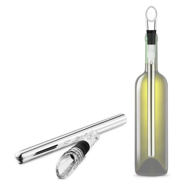 Rostfritt stål vinflaska Chiller Stick med Pourer Chilling Stick vintillbehör