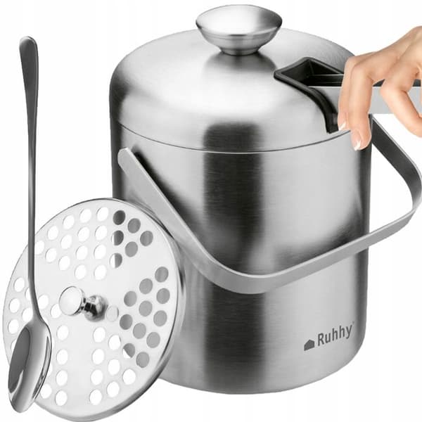 Iskylle - RUHHY - 21159 - Rostfritt stål - 1,3 liter - Dubbelväggig