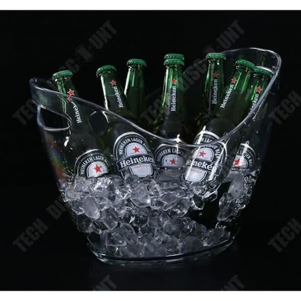 TD® 3-flaska champagneishink/klar/kylare/håll sval