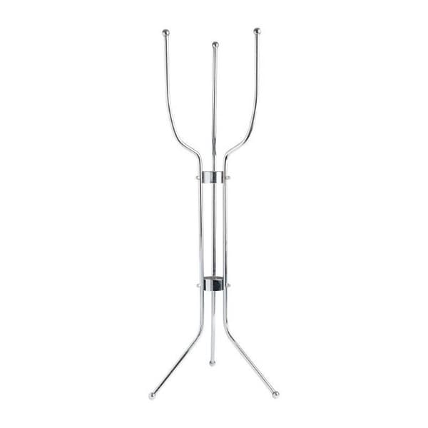 Champagne hinkstöd - Olympia - Polerat rostfritt stål - 20 cm - Professionell - Grå
