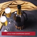 Miniatyrbild 3 av 5: Vacu Vin Quick Chiller mjuk champagnepropp