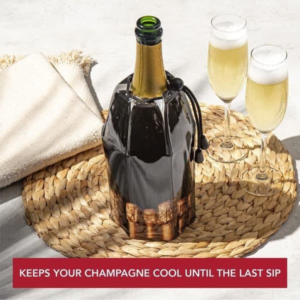 Vacu Vin Quick Chiller mjuk champagnepropp
