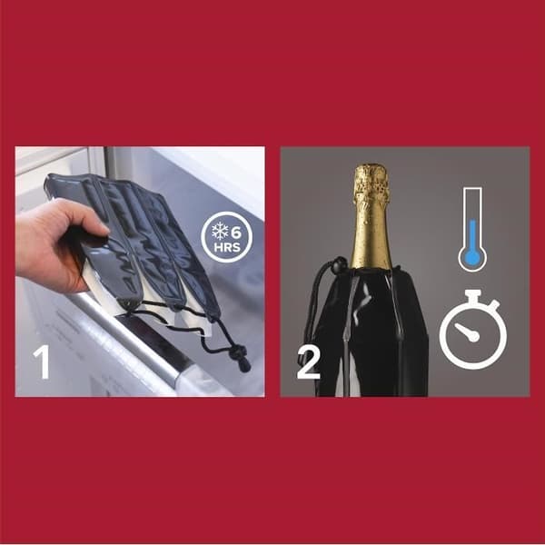 Vacu Vin Quick Chiller mjuk champagnepropp