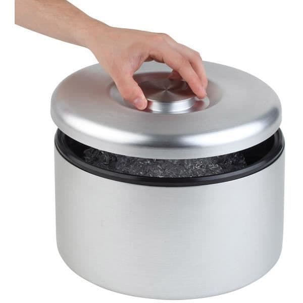 Iskubsbehållare - Aps - Maxi - Anodiserad aluminium - 5 L - Grå