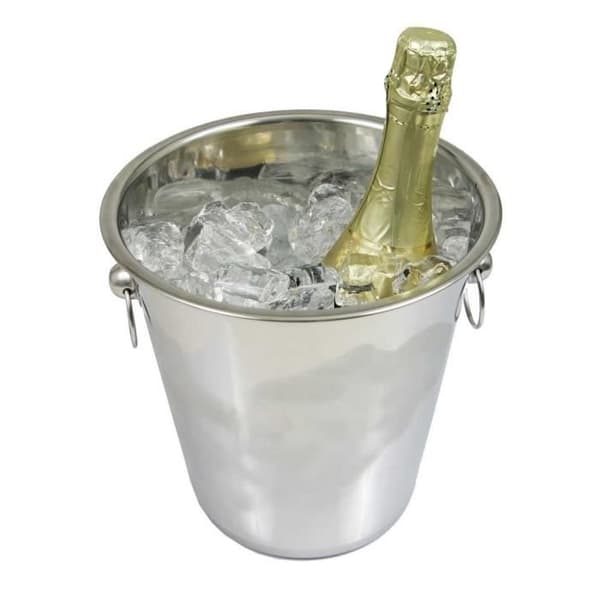 Isoleringseger - KINGHOFF - KH-1242 - Rostfritt stål - Ø22 x 21 cm - För champagne och vitt vin