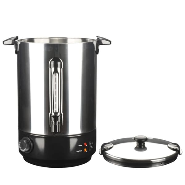 vidaXL Veden-/glögilämmitin ruostumaton teräs 15 l 2500 W