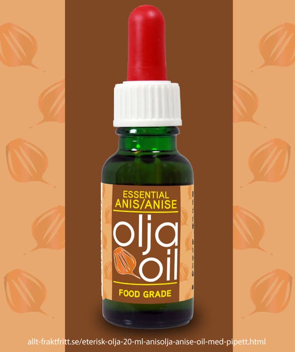 Eterisk olja 20 ml med pipett, Anis