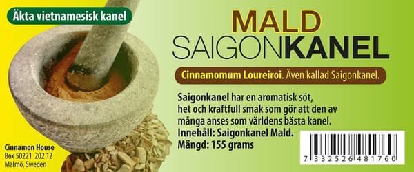 Saigon Kanel Malen Stor 155 gram