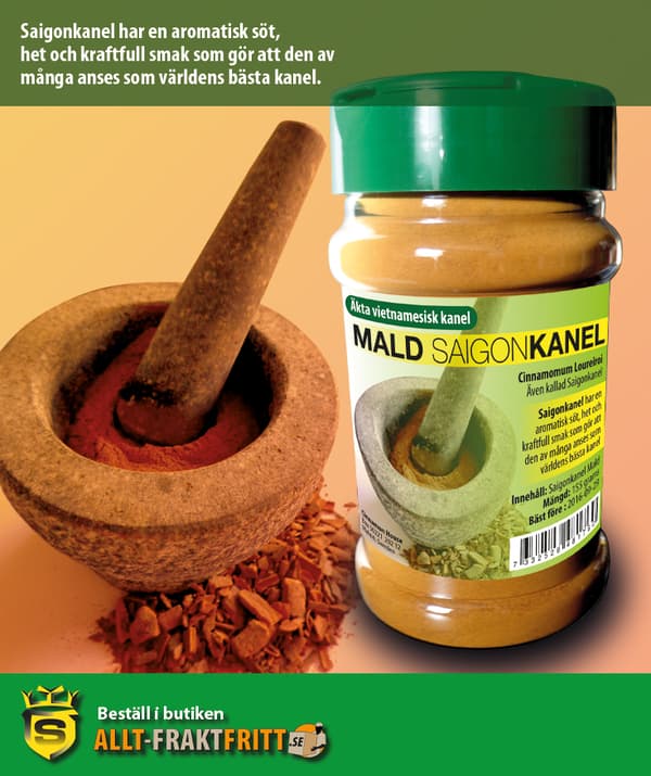 Saigon Kanel Malen Stor 155 gram
