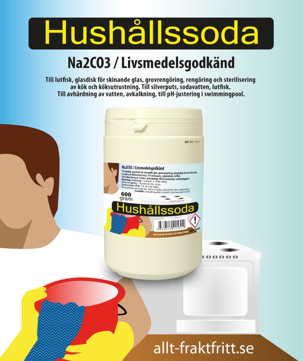 Hushållssoda 600 G