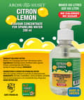 Miniatyrbild 4 av 5: Bordsvattenarom 200 ml Citron pumpflaska, 100 liter dryck