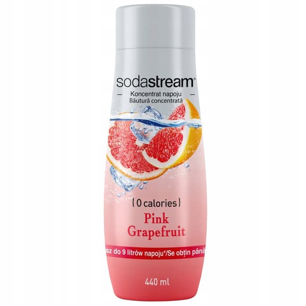 Set med 4 SodaStream-koncentrat Cola+Energy+Grapefrukt+Apelsin-Mango