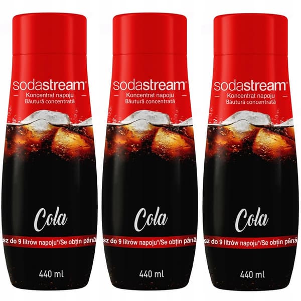 SodaStream-tiivistesarja 3x Cola