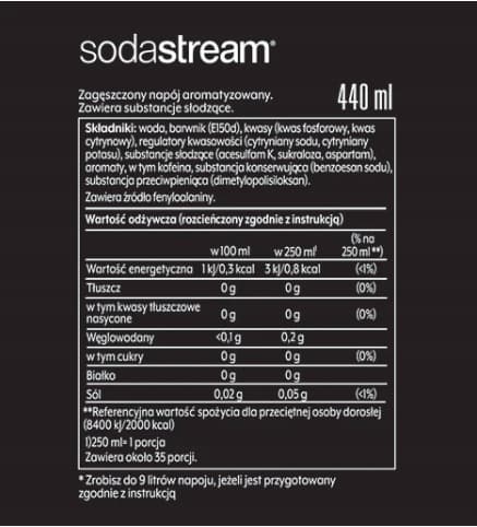 Sæt med 3 koncentrater SodaStream Pepsi MAX+Grapefrugt+Orange-Mango