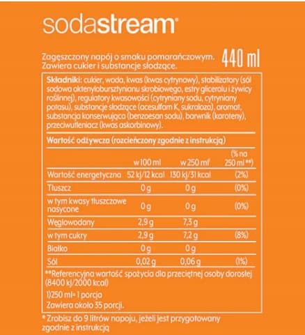 SodaStream Mirinda-koncentrat