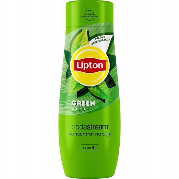 Sæt med 3 SodaStream Lipton Lemon+Green+Mirinda koncentrater