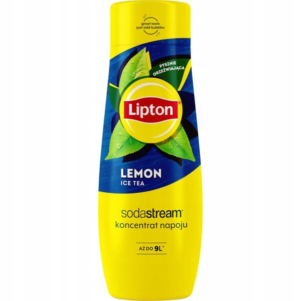 Sæt med 3 SodaStream Lipton Lemon+Green+Mirinda koncentrater