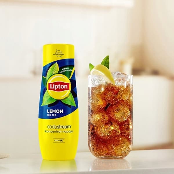 Sæt med 4 SodaStream koncentrater 2x (Lipton Lemon+Green)