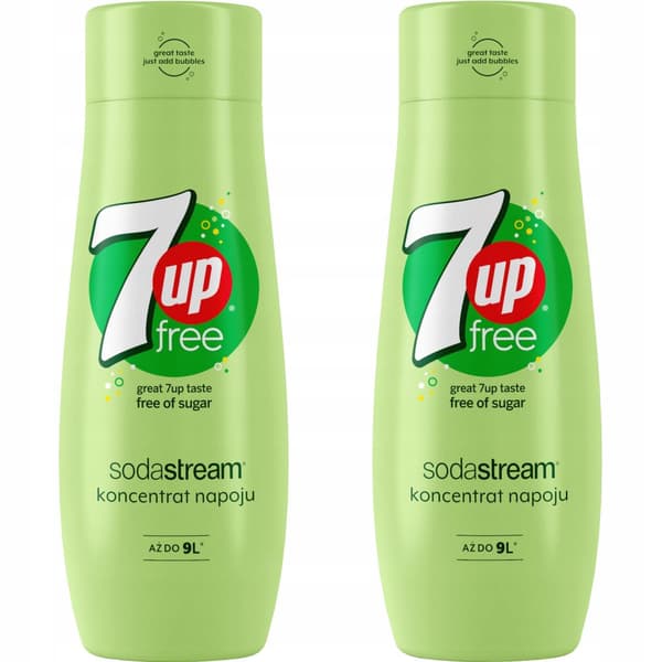 SodaStream-konsentraatin setti 2x 7UpFREE