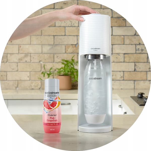 Sæt med 2 SodaStream 7UpFREE+Grapefrugtkoncentrater