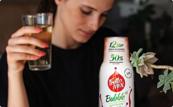 Sæt med 2 FruttaMax Strawberry Light koncentrater, 500 ml