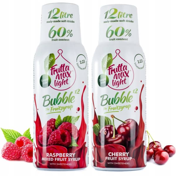 FruttaMax Raspberry Cherry Light -tiivistettä