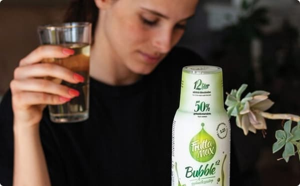 Kolmen FruttaMax-konsentraatin setti Oranssi + Tonic + Lime Mint ilman