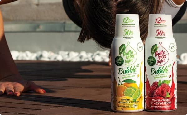 FruttaMax Setti 6 hedelmäsiirappia veteen
