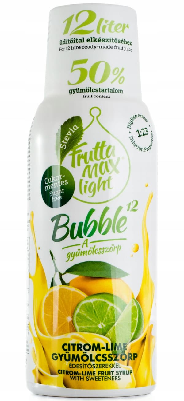 Fruttamax sirapskoncentrat Lemon-Lime Light 500 ml SOCKERFRI