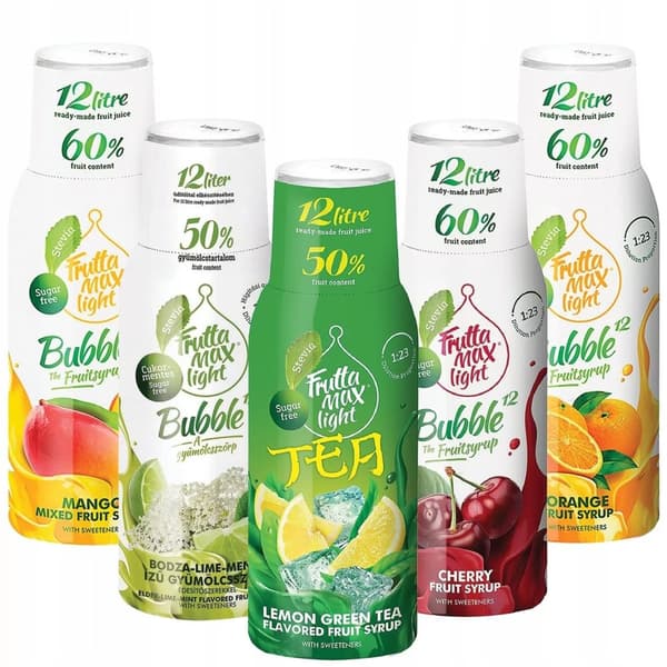 Fruttamax sirapskoncentrat Lemon-Lime Light 500 ml SOCKERFRI