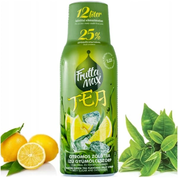 2X FRUTTAMAX SIRAP Ice Tea Citron Tea Concentrate For Saturator 500 ml