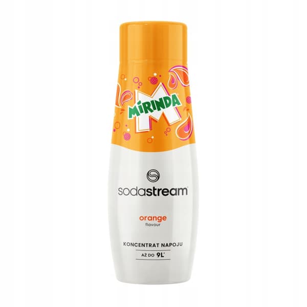 2x SODASTREAM TONIC TONIC + MIRINDA sirup koncentrat juice til vandmætning
