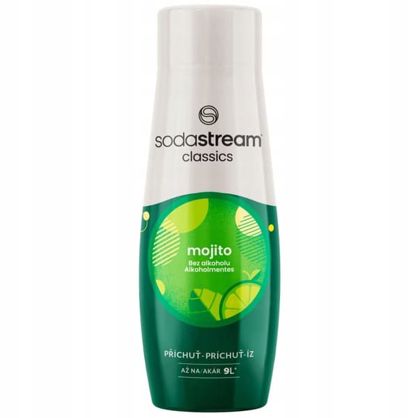 SODASTREAM Tonic + Mojito siirappisarja kyllästäjälle 2 kpl.