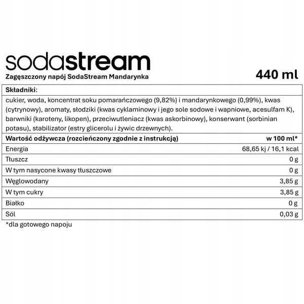 SODASTREAM Pepsi + Appelsiini-Mango + Mojito + Mandariini siirapit 4 kpl.