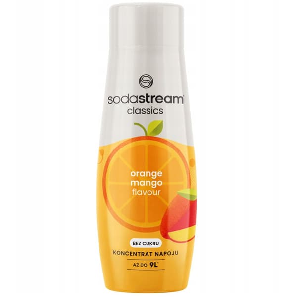 SODASTREAM Pepsi + Appelsiini-Mango + Mojito + Mandariini siirapit 4 kpl.