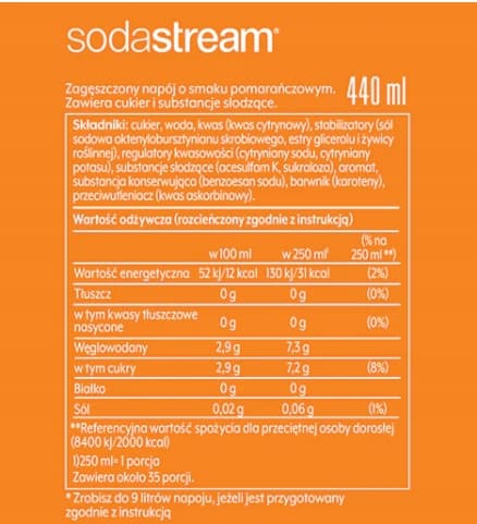 SODASTREAM Cola + Mirinda + 7Up + Soodasiirapit soodalähteeseen 4 kpl.