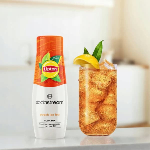 SodaStream Lipton Ice Tea Peach Sirap Peach Tea Concentrate
