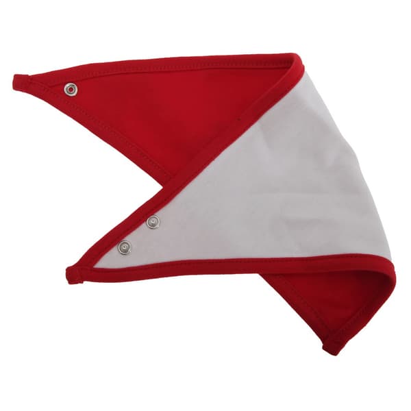 Babybugz Baby Plain Bandana Bib (Pack of 2)