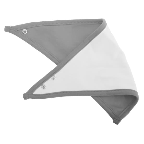 Babybugz Baby Plain Bandana Bib (Pack of 2)