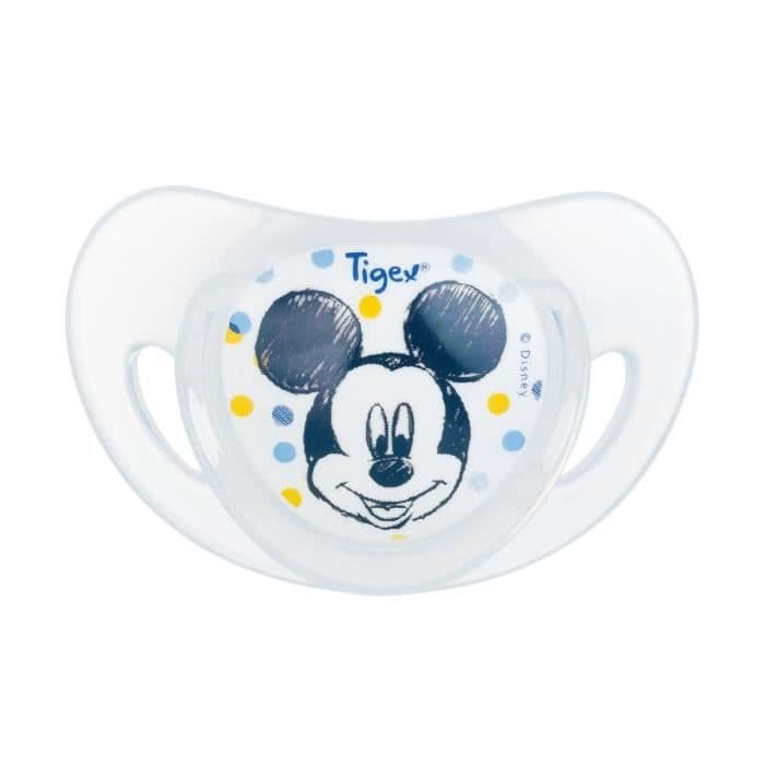 TIGEX Mickey 2 fysiologiset silikoni-tutit + 6m