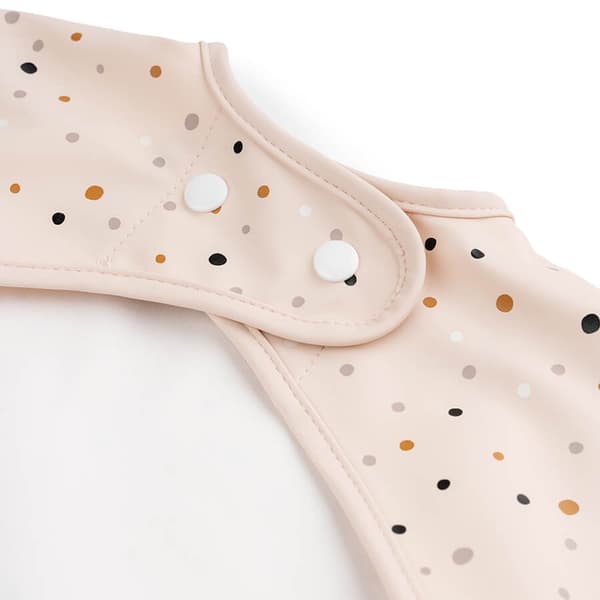 Hakklapp med Ärmar Happy Dots Puder Done by Deer