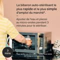 Miniatyrbild 5 av 8: Tommee Tippee Flaskset Nyfödd Natural Start, Napp, Anti-Kolik, Självsteriliserande, Blå