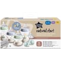 Miniatyrbild 8 av 8: Tommee Tippee Flaskset Nyfödd Natural Start, Napp, Anti-Kolik, Självsteriliserande, Blå