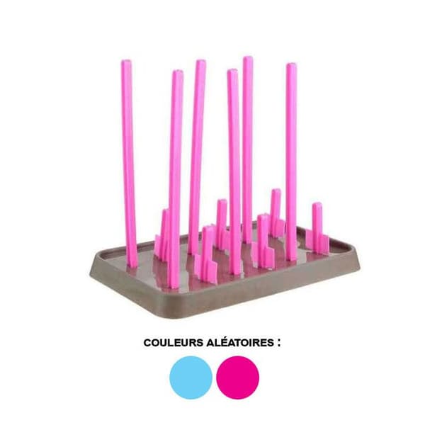 Flaskställ Blå - Tom &amp; Zoé - Modulär - 6 flaskor - Plast