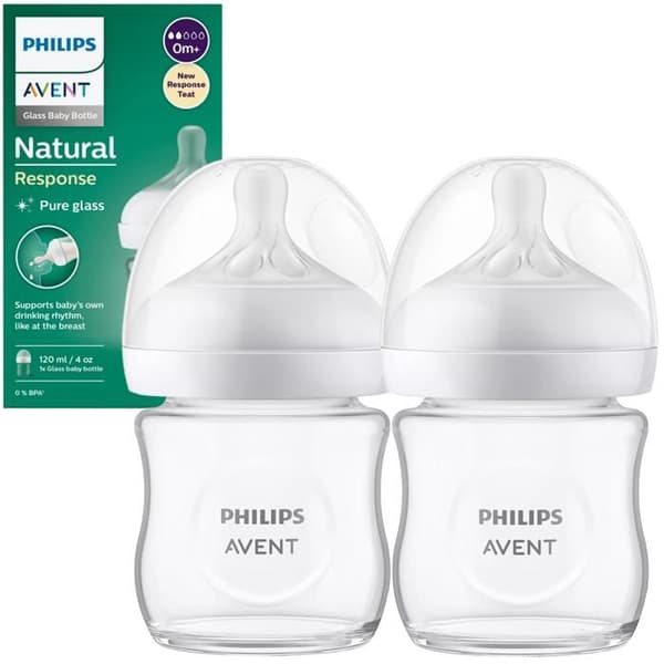 2x Philips Avent SCY930/01 nappflaskor
