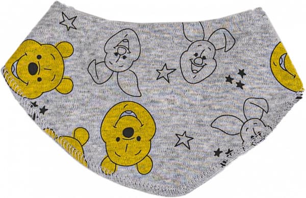 Nalle Puh Haklapp för Baby - 3-Pack