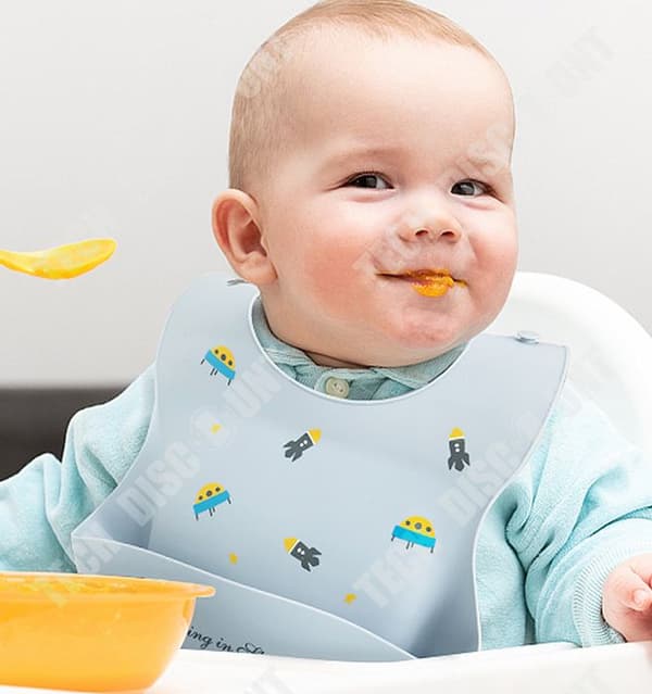 TD® Silikon babyhaklappar Babyprodukter Populära salivhanddukar Vattentäta barnrishaklappar