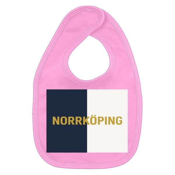 Vauvan Ruokalappu Norrköping – jalkapallo Tummanpunainen One-size